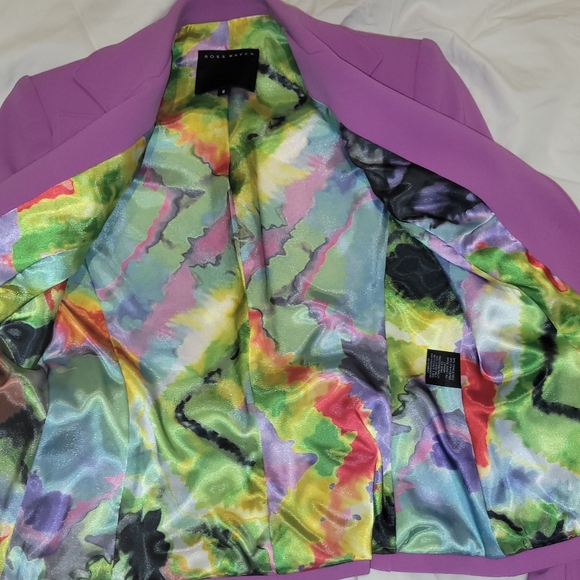 Ross Mayer purple skirt suit - Picture 6 of 16